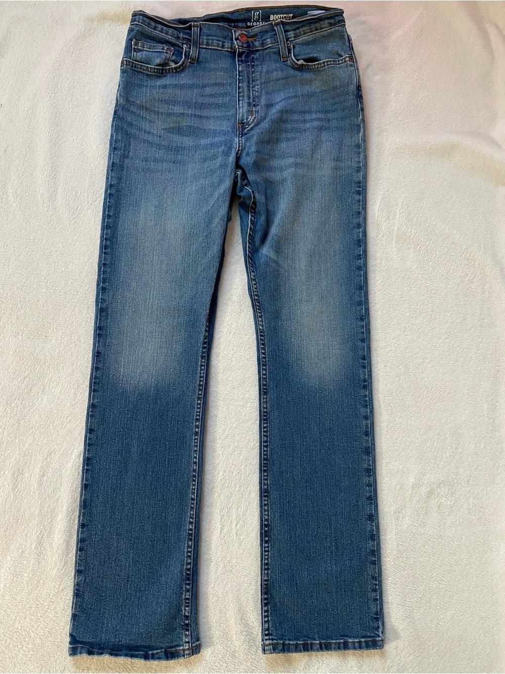 George Boys Blue Bootcut Jeans